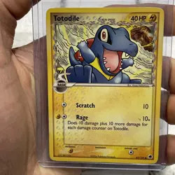 Pokemon Totodile (Delta Species) Common Dragon Frontiers 67/101 LP/NM+ 2006 Card - Image 1