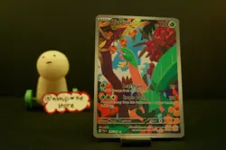 Pokemon Paldea Evolved Tropius 195/193 Illustration Rare NM - Image 1
