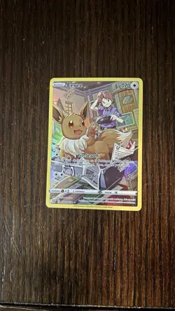 Pokemon TCG Eevee Holo Trainer Gallery TG11/TG30 Ultra Rare Near Mint Condition - Image 1