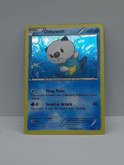 Pokemon Oshawott BW08 Black and White Promo Holo - Image 1