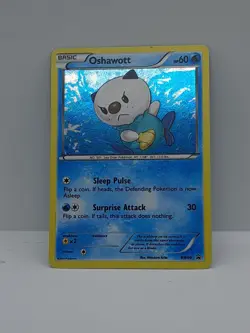 Pokemon Oshawott BW08 Black and White Promo Holo - Image 2