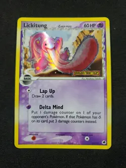 2006 Lickitung 19/101 Reverse Holo Rare (Stamped) Pokemon TCG Dragon Frontiers - Image 1