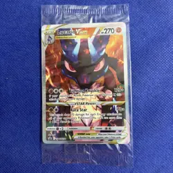 2023 Near Mint Pokemon Lucario VSTAR SWSH291 Crown Zenith ETB Promo SEALED - Image 1