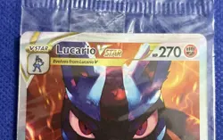 2023 Near Mint Pokemon Lucario VSTAR SWSH291 Crown Zenith ETB Promo SEALED - Image 3