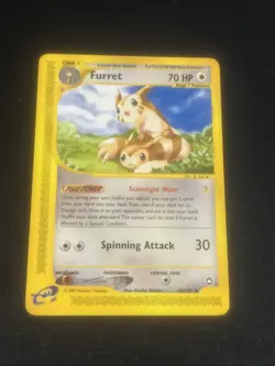 Pokemon TCG Furret Aquapolis 48/147 Regular Uncommon Near Mint - Image 1
