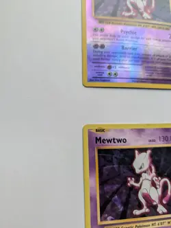 Mewtwo 51/108 Holo Cracked Ice Rare + Mewtwo Reverse Evolutions XY Pokemon TCG - Image 4