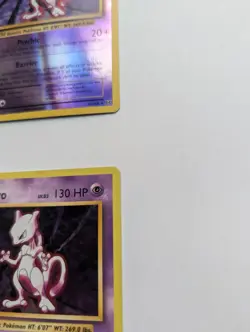 Mewtwo 51/108 Holo Cracked Ice Rare + Mewtwo Reverse Evolutions XY Pokemon TCG - Image 5