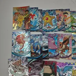 Pokemon TOPPS Series 3 - Complete set - Good Condition in Protector - Image 2