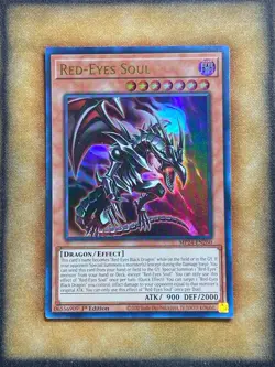 Yugioh Red-Eyes Soul MP24-EN260 Ultra Rare 1st Ed NM - Image 1