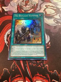Tri-Brigade Hammer DOOD-EN068 1st Ed. Super Rare Doom Of Dimensions Yu-Gi-Oh! - Image 1