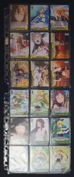 Weiss Schwarz Sword Art Online Re: Edit Cards SAO/S47 Near Complete Set - Image 5