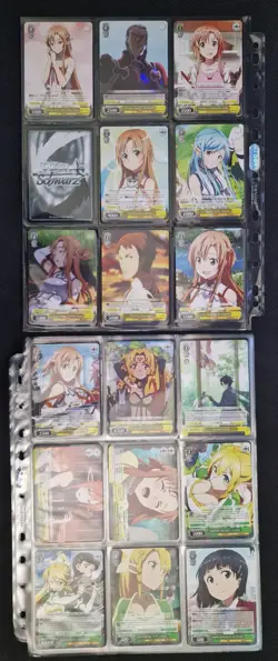 Weiss Schwarz Sword Art Online Vol. 2 Cards SAO/S26 Near Complete Set - Image 2