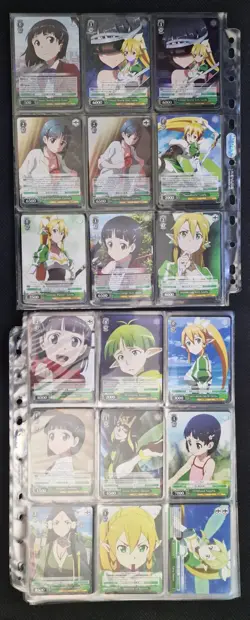 Weiss Schwarz Sword Art Online Vol. 2 Cards SAO/S26 Near Complete Set - Image 3