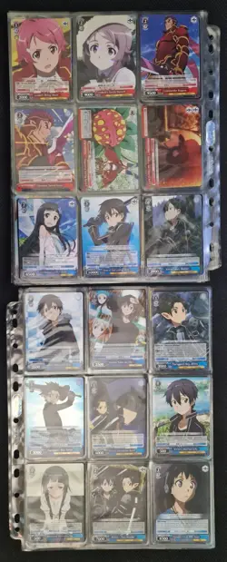 Weiss Schwarz Sword Art Online Vol. 2 Cards SAO/S26 Near Complete Set - Image 5
