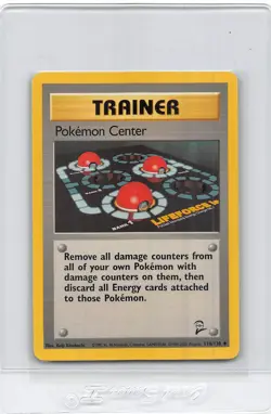 Pokemon Center 114/130 - Base Set 2 - Uncommon - VINTAGE WOTC Pokemon Card - NM - Image 1
