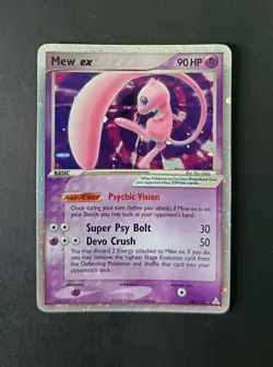 Mew EX Holon Phantoms 100/110 Rare Holo Pokemon Card 2006 Near Mint - Image 1