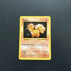 Vulpix - 68/102 - Base Set - Shadowless Common Card - Pokemon Card - Image 1