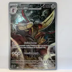 Kingambit 130 Sv: Scarlet & Violet Promo Cards Holo NM - Image 1