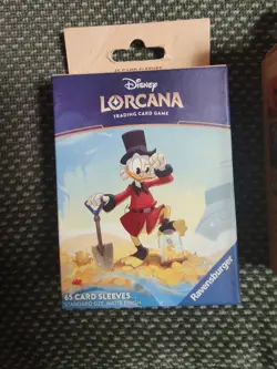 RavensburgerDisney Lorcana TCG: Card Sleeves & Deck Box Combo - Scrooge McDuck - Image 2