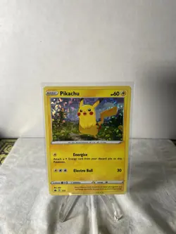 Pokemon TCG Pikachu McDonalds Happy Meal Promo 7/15 2022 Holo Foil English Card - Image 1