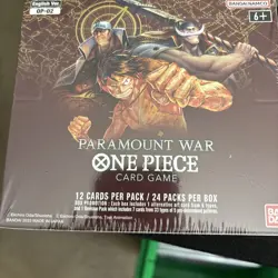 Bandai One Piece TCG Paramount War Card Game English Ver. OP-02 - Booster Box - Image 1