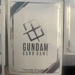 Gundam Card Game Promotion Sleeves Beta Limited Edition 17 Pieces - Image 2