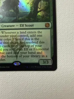 Nissa, Resurgent Animist - Foil Aftermath NM Mythic Elf MTG - Image 4