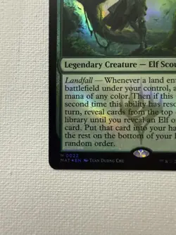 Nissa, Resurgent Animist - Foil Aftermath NM Mythic Elf MTG - Image 5
