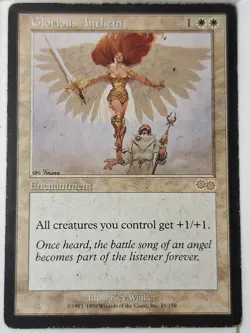 Glorious Anthem - Urza's Saga - Magic the Gathering MTG Nice! - Image 1