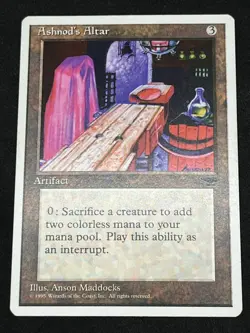 Magic the Gathering MTG Ashnod's Altar Artifact Chronicles Common - Image 1