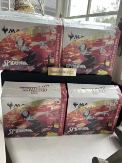 4 set MTG Marvel’s Spider-Man Collector Booster Box 12 Packs English New Sealed - Image 1