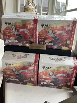 4 set MTG Marvel’s Spider-Man Collector Booster Box 12 Packs English New Sealed - Image 2