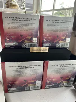 4 set MTG Marvel’s Spider-Man Collector Booster Box 12 Packs English New Sealed - Image 3