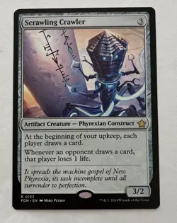 Scrawling Crawler MTG Foundations Regular - Image 1