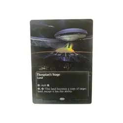 Thespian's Stage (0089) (Borderless) Edge of Eternities: Stellar Sights Foil - Image 1