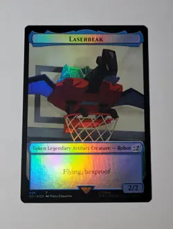 Laserbeak Token Universes Beyond: Transformers Foil - Image 1
