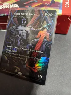 FOIL VENOM, KING IN BLACK, Mythic MAR 22,(SKITHIRYX, THE BLIGHT DRAGON) MTG - Image 3