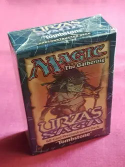 Magic The Gathering URZA'S SAGA TOMBSTONE New Sealed Theme Deck MTG - Image 3