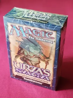 Magic The Gathering URZA'S SAGA TOMBSTONE New Sealed Theme Deck MTG - Image 4