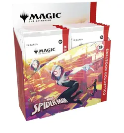 Magic: The Gathering Spider-Man Collector Booster Box 12 Packs Sealed MTG - Image 1