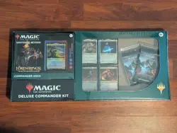 MTG Lord Of The Rings LOTR The Hosts of Mordor DELUXE COMMANDER KIT Magic - Image 1