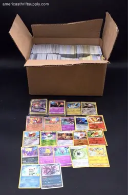 16.4 Lbs. Lot Of Pokemon Cards. Medium Box, Unsorted - Image 1