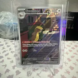 Gumshoos 153/132 Pokemon TCG Me01: Mega Evolution Holo Illustration Rare NM - Image 1
