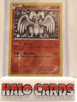 PACK FRESH Reshiram 28/113 Legendary Treasures Reverse Holo 2013 Pokemon TCG HF - Image 1