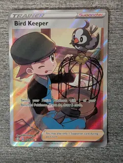 Pokemon TCG Bird Keeper (Full Art) 066/072 Shining Fates Ultra Rare Holo - SP31 - Image 1