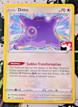 Ditto 107/159 Pokemon Play! Prize Pack Series 3 - Image 1