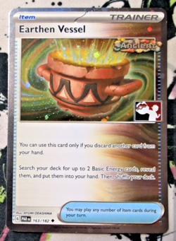 Earthen Vessel 162/182 Holo Pokemon Play! Prize Pack Series 5/6 - Image 1