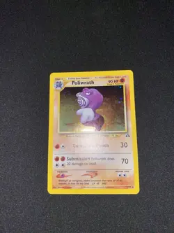 Carta Pokemon Poliwrath 9/75 Neo Discovery Eng - Vintage WOTC Ex/NM - Image 2