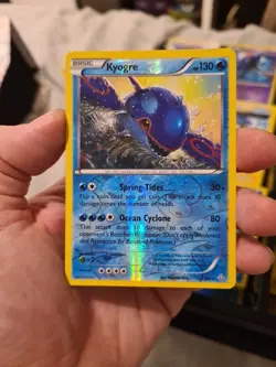 Pokemon TCG Kyogre Primal Clash 53/160 Reverse Holo Rare LP. - Image 1