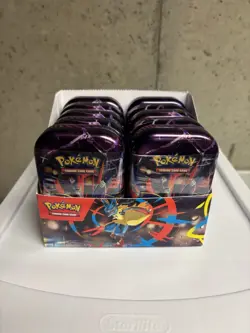Pokemon TCG: Mega Evolution Heroes Mini Tins Display (Set Of 10) - Image 1